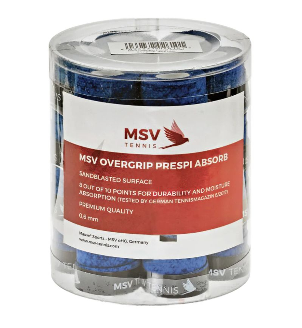 Теннисные намотки MSV Prespi Absorb Overgrip 24P - dark blue