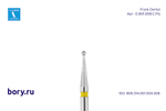 Бор алмазный желтый Frank Dental типа FG - D.801.008.C.FG