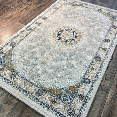 Турецкий ковер ISFAHAN 29026A L.BLUE-GREY