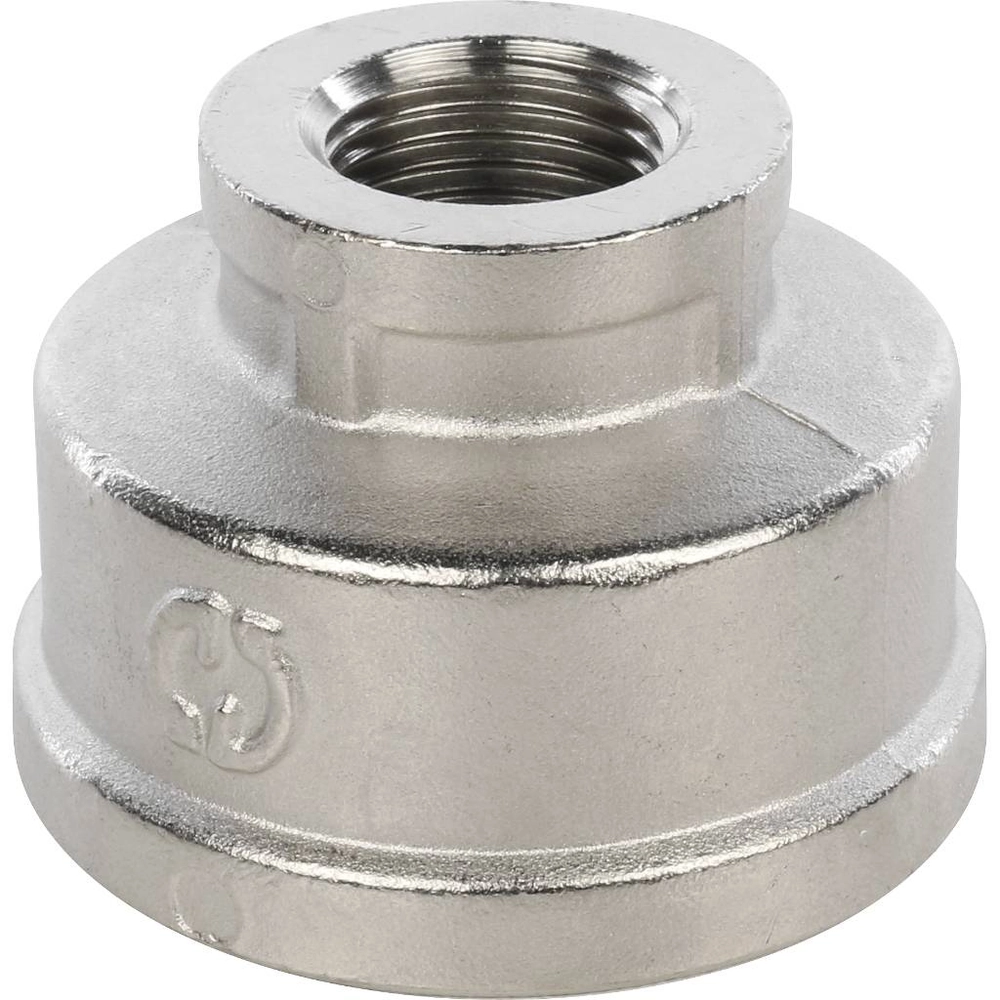 STOUT Муфта ВВ переходная никелированная 1"1/2*3/4"*