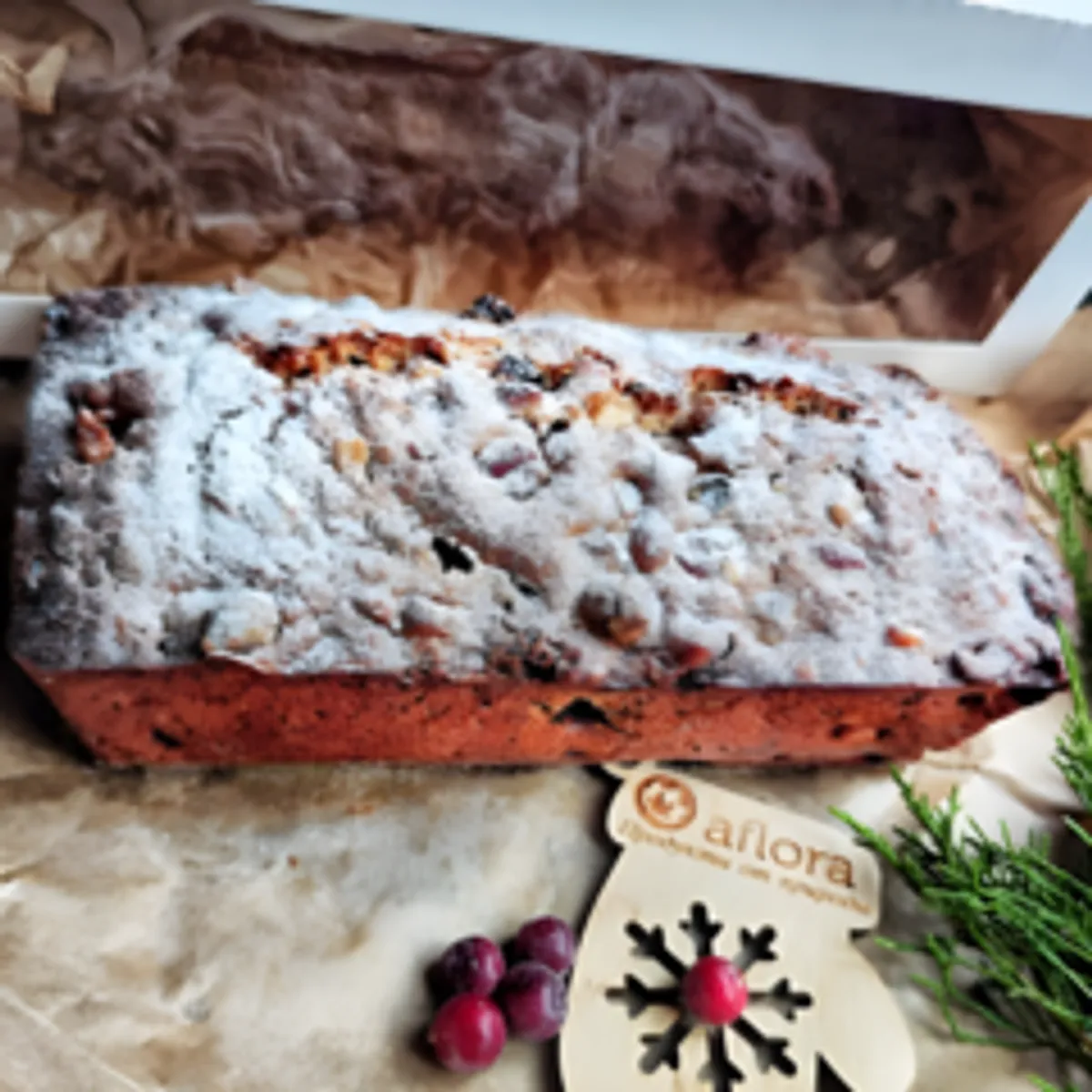 Кекс с орехами и сухофруктами / 700 гр