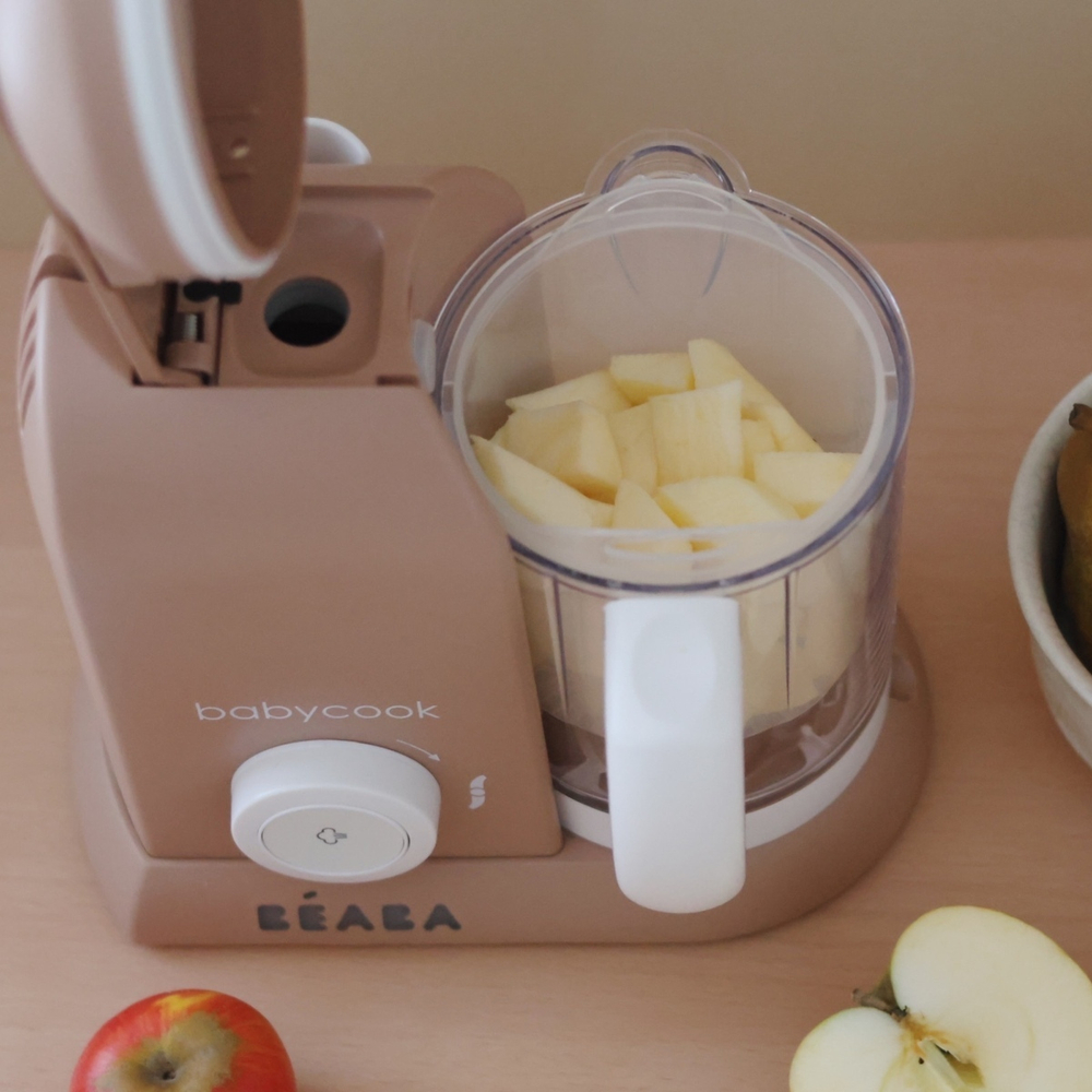 Кухонный комбайн для детского питания 5 в 1 BEABA Babycook СОЛО темно-бежевый