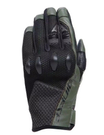 Мотоперчатки комбинированные Dainese KARAKUM ERGO-TEK Black/Army-Green