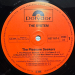 The System - The Pleasure Seekers (Германия 1985г.)