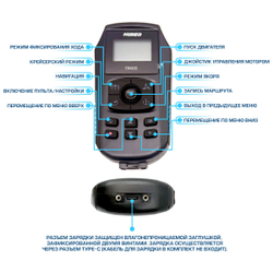 Электромотор HIDEA oms250s 24v/72 c gps якорем