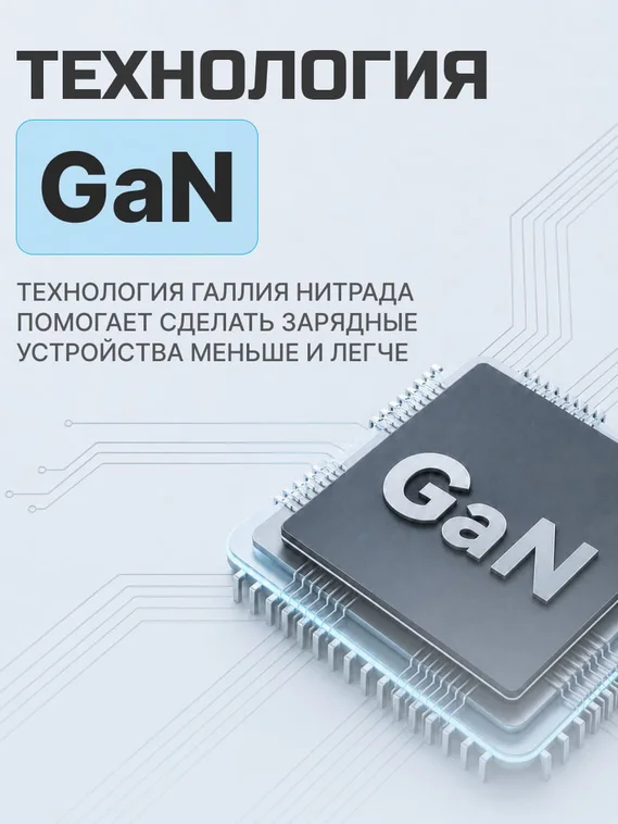 Сетевое зарядное устройство CUKTECH GaN Charger 65W Type-C x2, USB-A x1 (A15CEU) Серебряный (Silver)