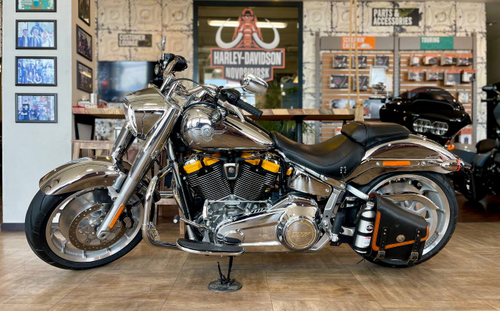 Fat Boy 117 Gray Ghost (Icon Collection) Harley-Davidson