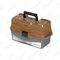 Ящик для снастей NISUS Tackle Box трехполочный золотой (N-TB-3-GO)