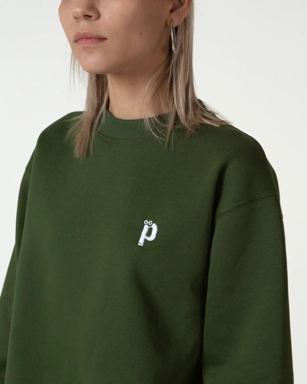 Толстовка P Logo хаки - фото 2