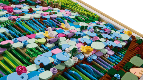 Конструктор LEGO ART 31220 Claude Monet – Bridge over a Pond of Water Lilies