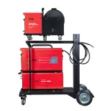 Сварочный полуавтомат Fubag XMIG 500T DW PULSE  + Подающий механизм DRIVE XMIG DW PULSE  + Горелка FB 550W 3m  + Блок жидкостного охлаждения Cool XMIG  + Шланг-пакет 5 метров 95мм2 14 pol с жидкостным охлаждением + Тележка XM — фото 2