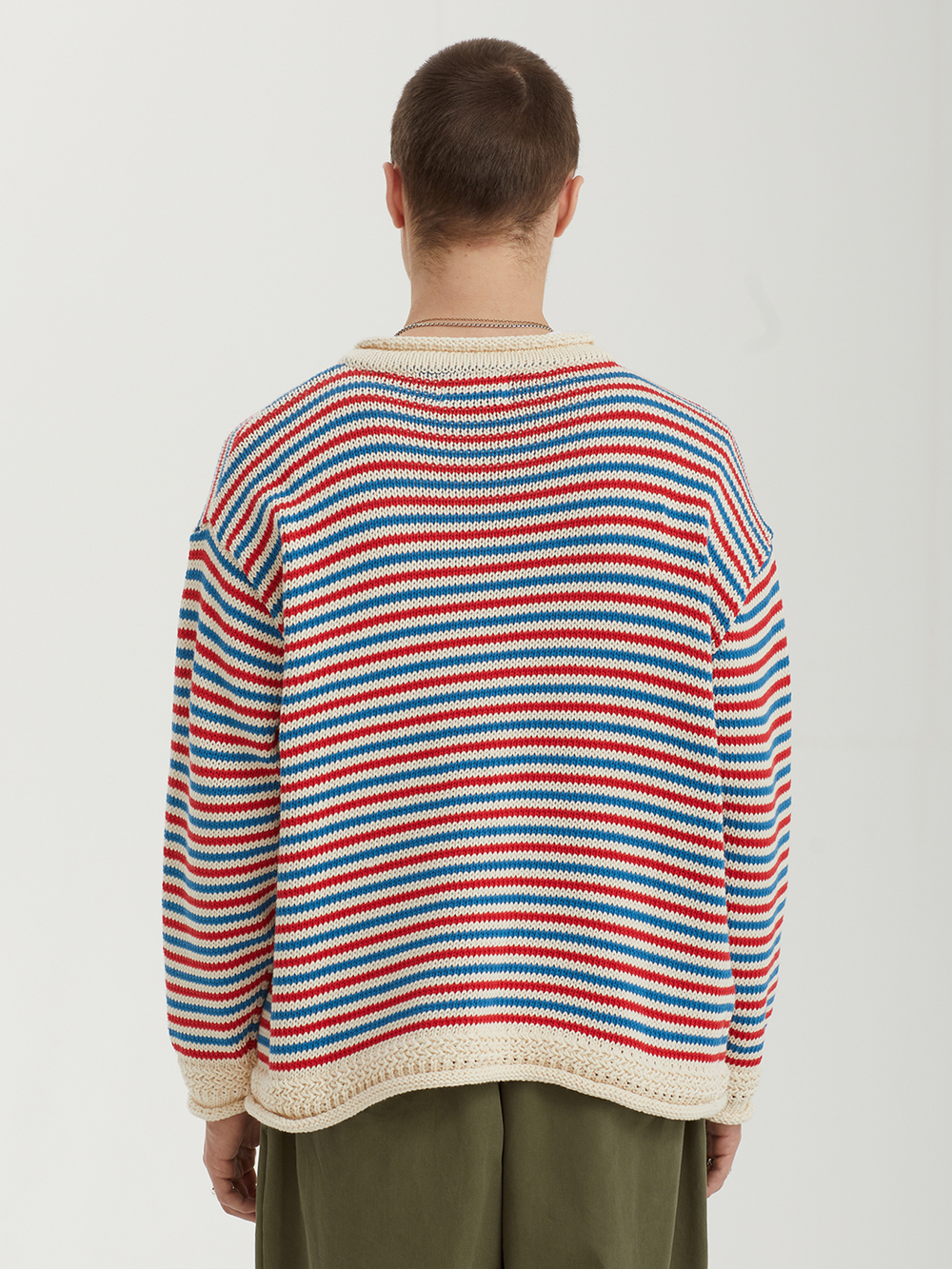Мужской Свитер Multi-colored Stripe