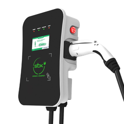 Зарядная станция S'OK Green Energy M3W Series Wallbox EV Charger, 1 фаза, 7 кВт, 32a/220v (SM3W10732542-5wf)