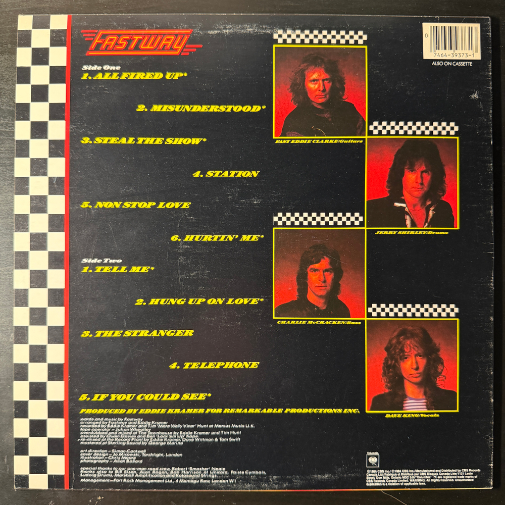 Fastway – All Fired Up! (Канада 1984г.)