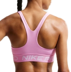 ТОП теннисный Nike Pro 365 Light Support Non Padded Sports - pink rise/white