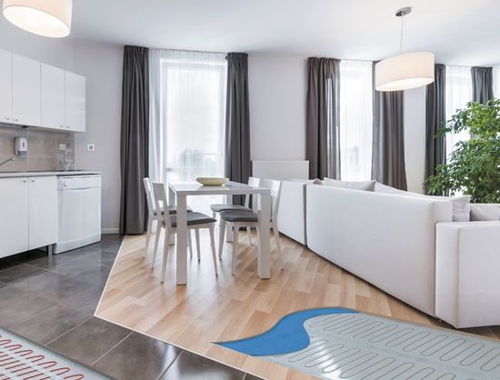 Теплый пол (нагревательный мат) Теплолюкс Alumia 1050Вт 7.0м²