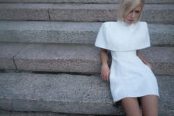 «Elegance» Кейп мини из твида.