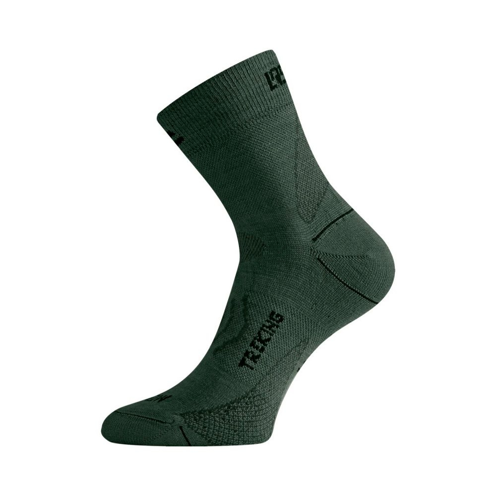 Носки Lasting TNW 620, wool+nylon, темно-зеленый, TNW620-S