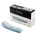 Голубой вибратор 17,5см Iroha Fit Minamo HMF-02