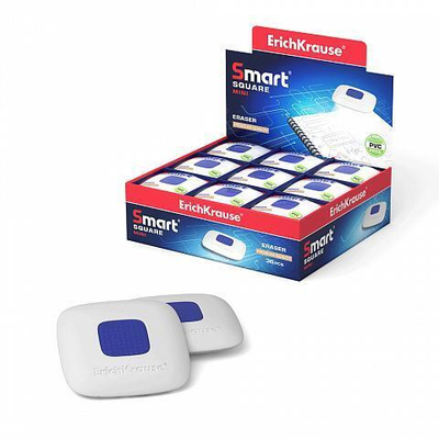 Ластик с пласт. держателем Smart Mini Square (Erich Krause)