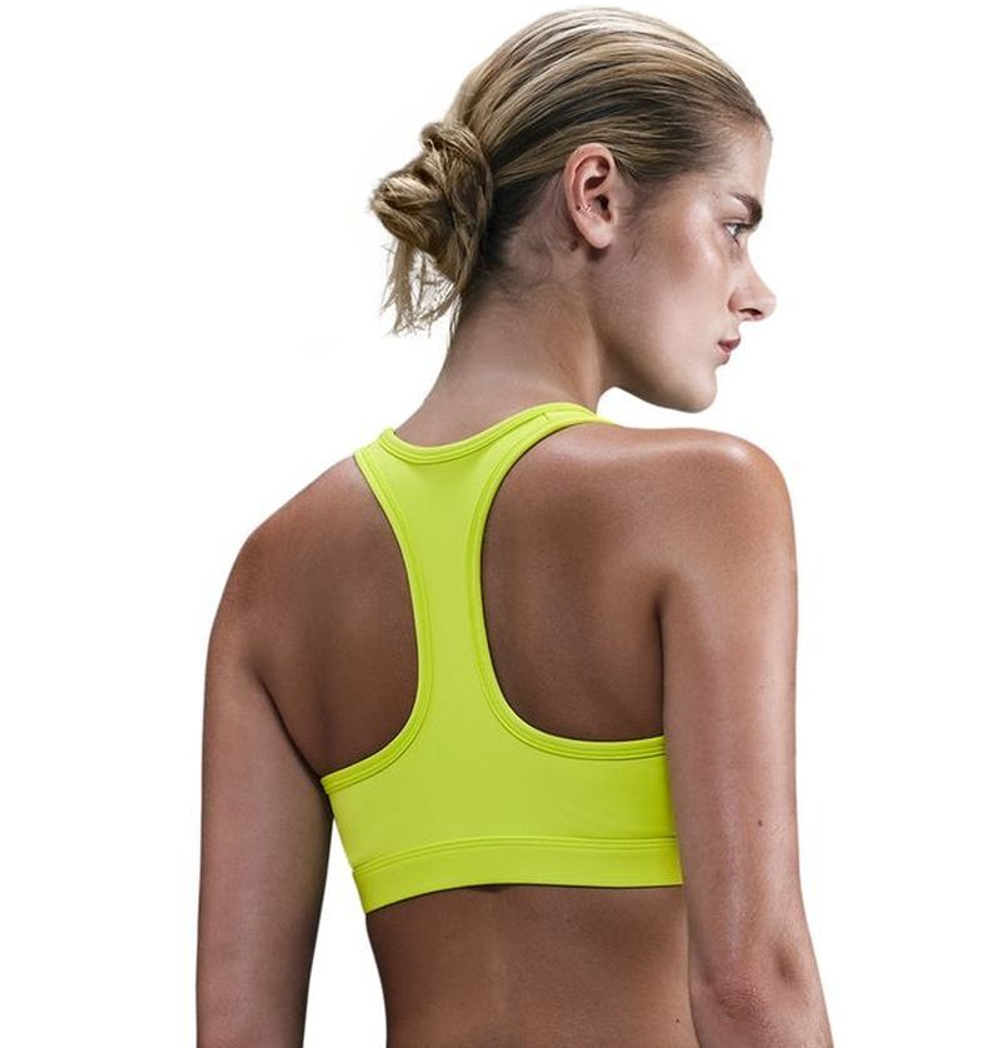 ТОП теннисный Nike Swoosh Medium Support Non-Padded Sports - cyber/white