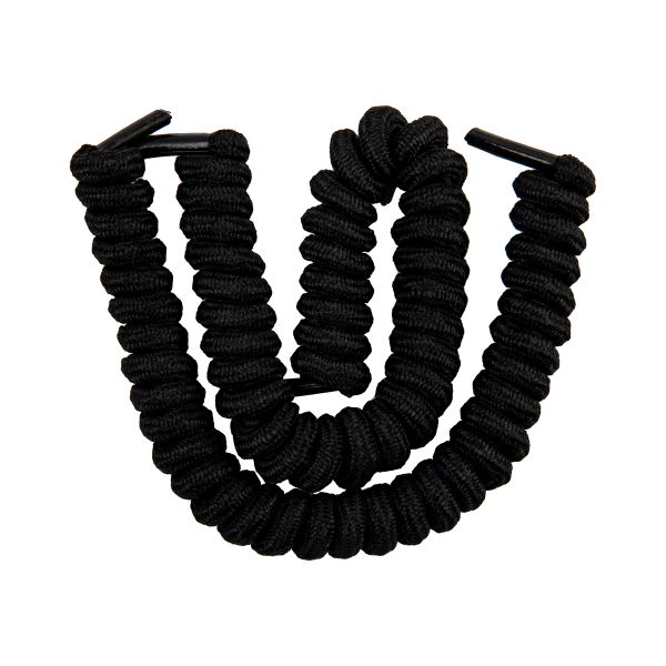 Шнурки Лентяй 14 мм, 90 см, 1 пар(a), черный, Gamma TF-08