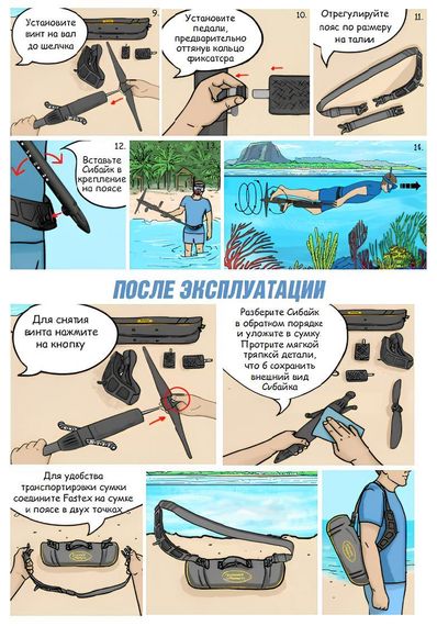Водный велосипед Сибайк (Seabike) PRO