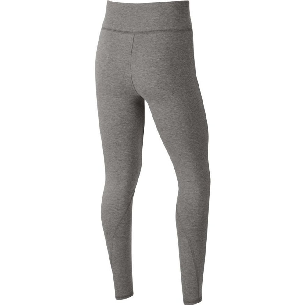 Штаны для девочки теннисные Nike Sportswear Favorites Graphix High-Waist Legging G - серый