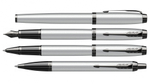 Шариковая ручка Parker IM Achromatic, Grey BT,стержень: M, цвет чернил: blue, в подарочной упаковке.
