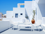Столик пластиковый журнальный Siesta Contract Sky Lounge Table, белый