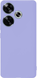 Мягкий Soft Touch чехол из силикона для POCO F6 / REDMI TURBO 3 с бархатной подкладкой