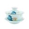 Gaiwan „Lotos z brązową obwódką”, 180 ml