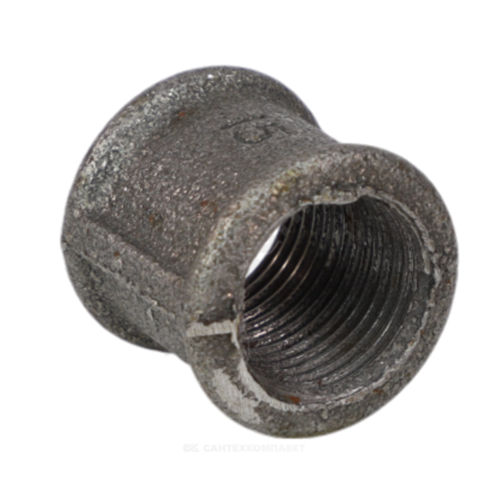 Муфта прямая чугун Ду 32 (1 1/4") ВР Fittex