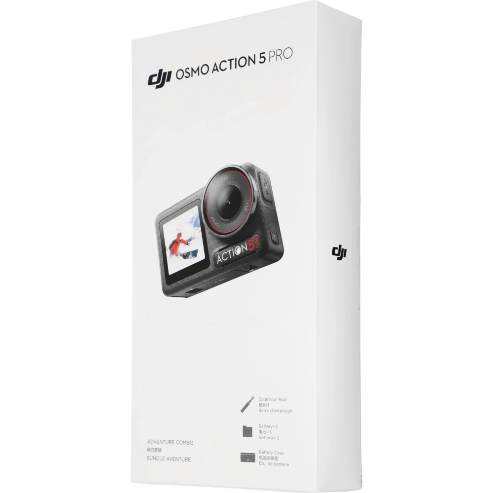 Экшн-камера DJI Osmo Action 5 Pro Adventure Combo