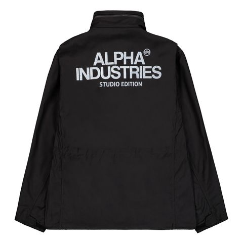 Куртка Alpha Industries Studio M-65 Field Jacket Black (Черная)