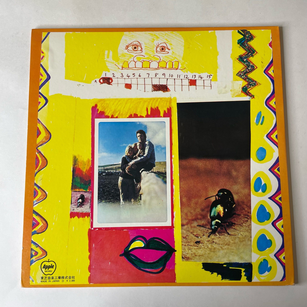 Винтажная виниловая пластинка LP Paul And Linda McCartney Ram (Япония 1973) (Без Оби)