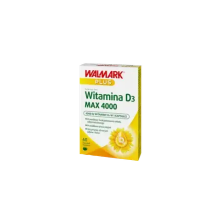 Walmark Plus Vitamin D3 MAX 4000 - 60 мягких капсул
