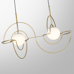 Подвесной светодиодный светильник Odeon Light FUTURUM 7195/10L