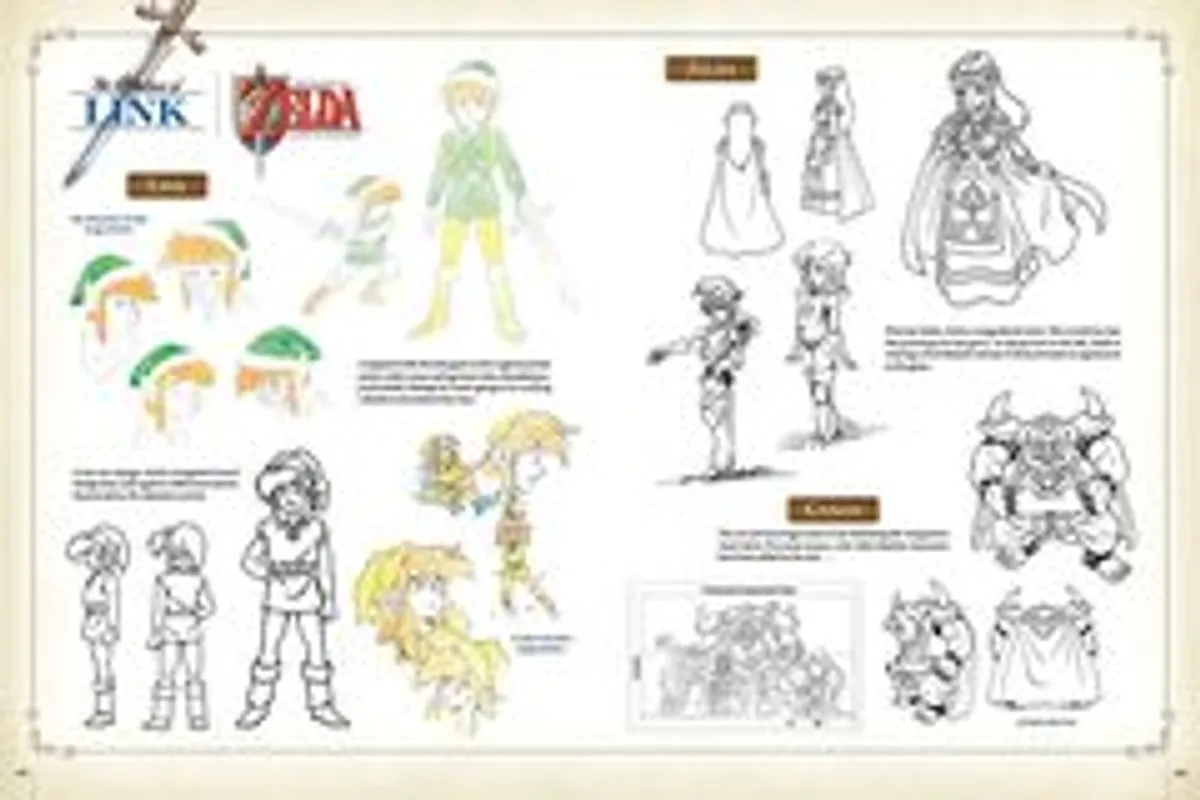 Артбук The Legend of Zelda: Hyrule Historia (на английском языке)