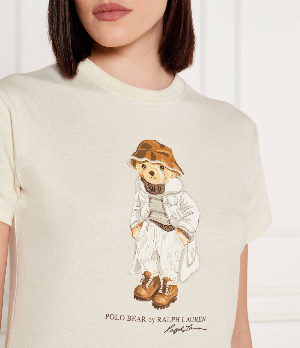 Футболка POLO RALPH LAUREN - экрю(211947961)