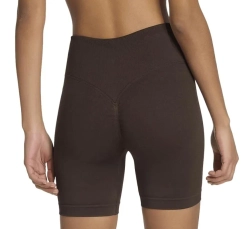 Женские теннисные шорты Adidas Workout Essentials Scrunch Knitted - aurora cofee