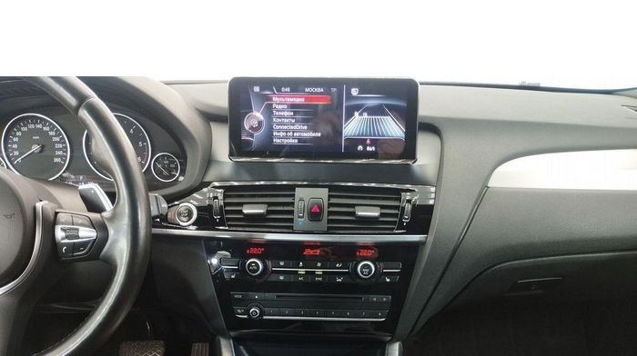 Магнитола для BMW X3 (F25), X4 (F26) 2012-2017 NBT - Parafar PF5263a128/128 монитор 10.25" на Android 12, Быстрая, CarPlay, 4G SIM-слот