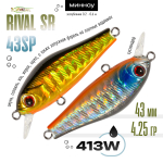 Воблер TsuYoki RIVAL SR 43SP (43мм, 4.25гр)