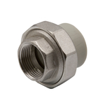 Муфта комб. разъемная, вн 25х3/4" EVER®  СЕРЫЙ (Россия)