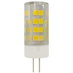 Лампа светодиодная ЭРА STD LED JC-5W-220V-CER-840-G4 5Вт керамика капсула нейтральный белый свет G4 | Лампы cветодиодные Капсульные (G4, G9)