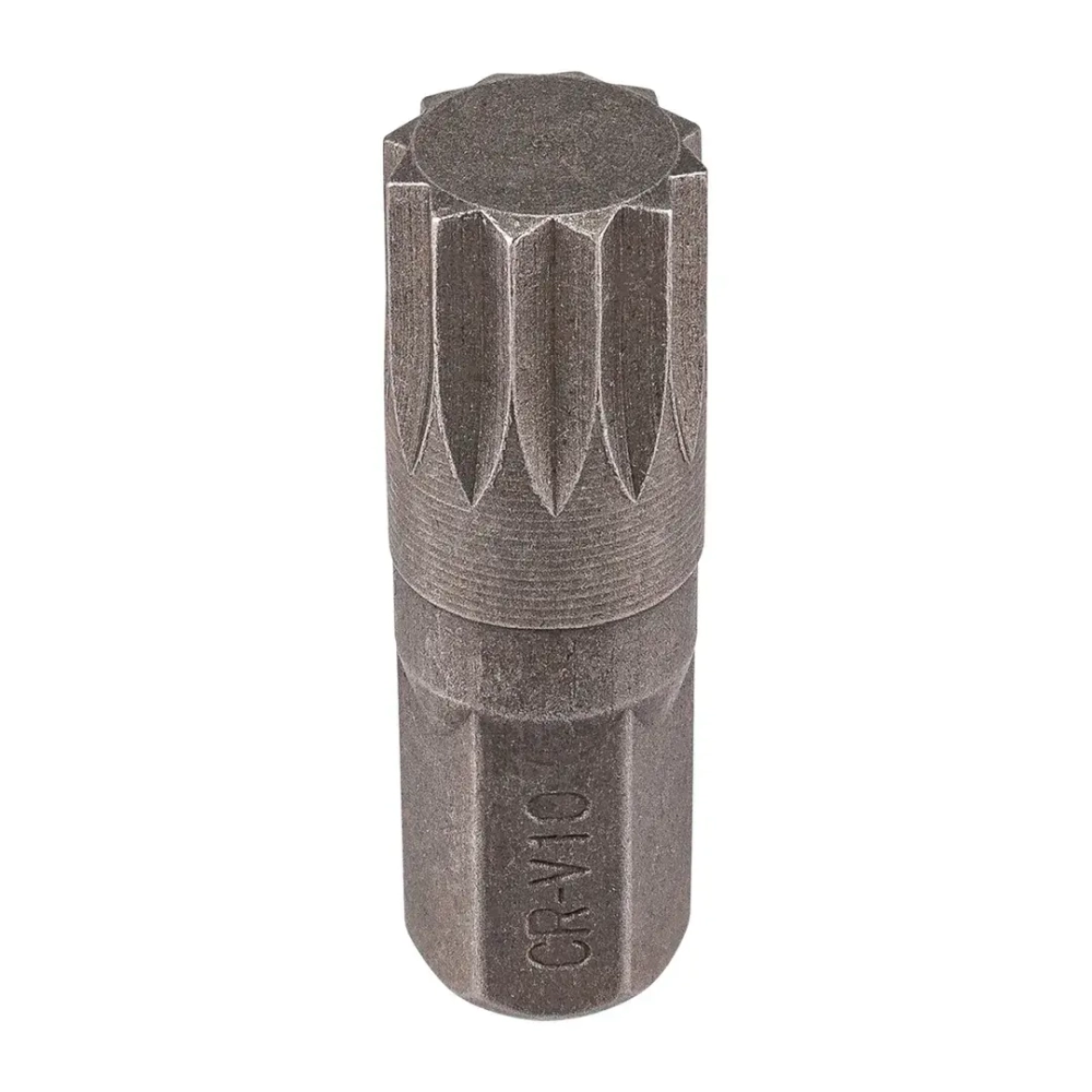Бита SPLINE 12-гранная M10х30ммL RockFORCE RF-1583010