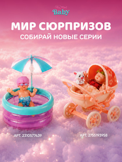 Игровой набор шар-сюрприз ZURU ITTY BITTY PRETTYS Angel High игрушки для девочек, 9716SQ1