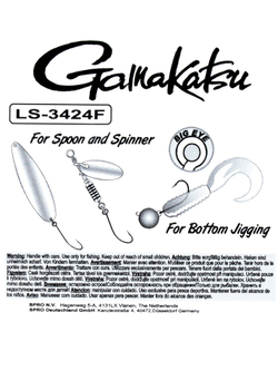 Крючки Gamakatsu LS-3424F NEW LABEL HOOKS BLACK разм. 06 10шт.