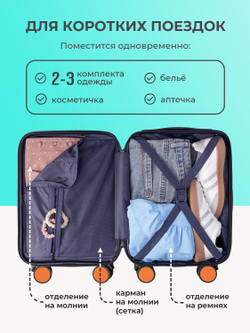 Набор Xs/L ручная кладь и большой Папайя
