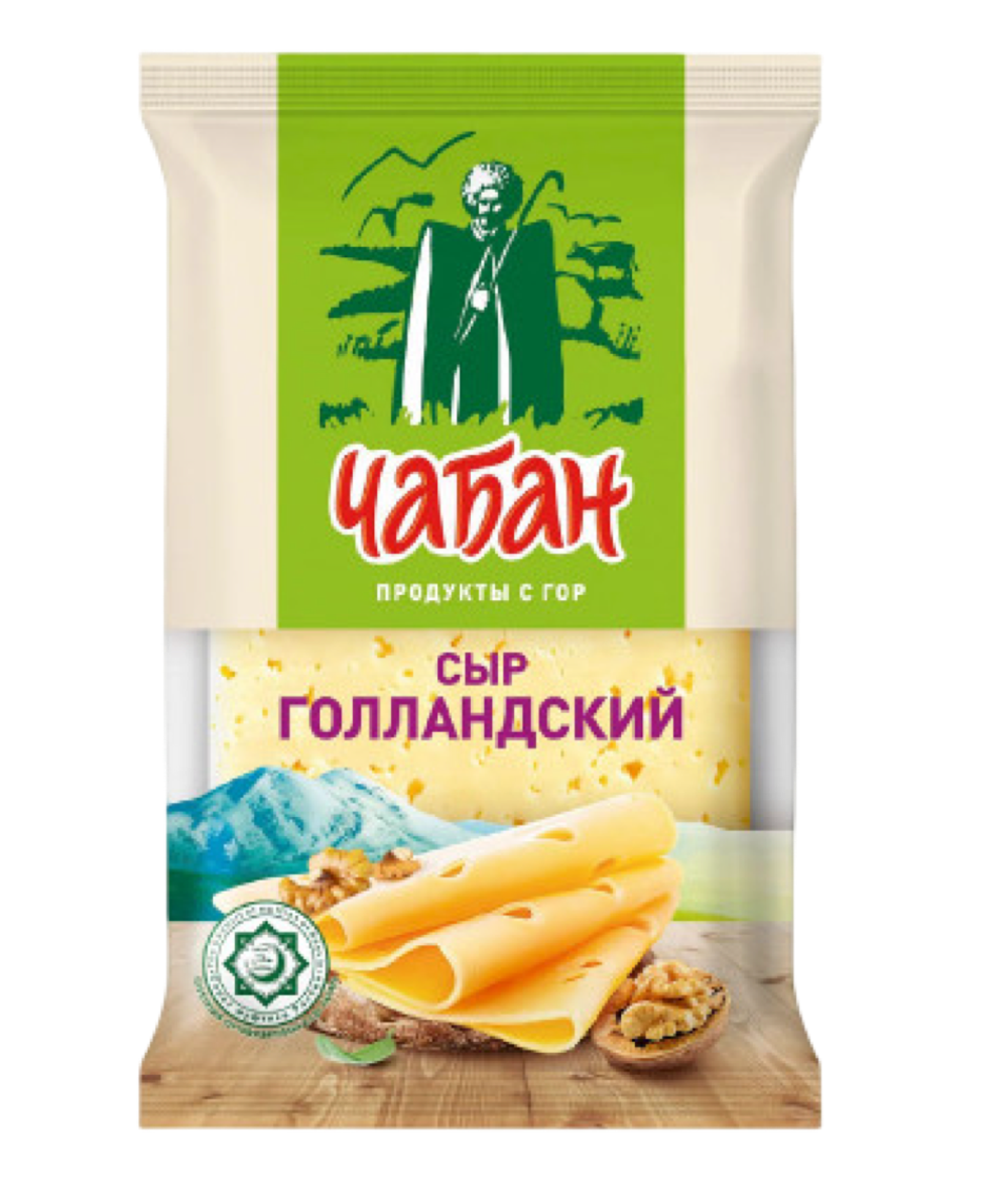 Сыр Голландский 45% Чабан 180г